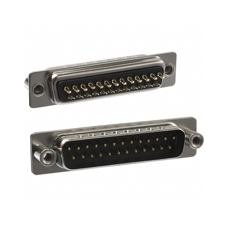 1 pcs : 171-025-103L031 - CONN D-SUB PLUG 25POS PNL MNT