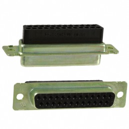 1 pcs : 5205207-1 - CONN D-SUB HOUSING RCPT 25POS