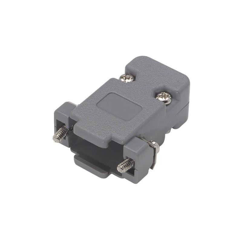 1 pcs : SDC9G - HOOD DB9 GRAY PLASTIC