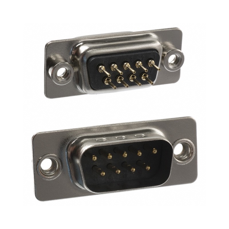 1 pcs : 171-009-113R011 - CONN D-SUB PLUG 9P PNL MNT SLDR