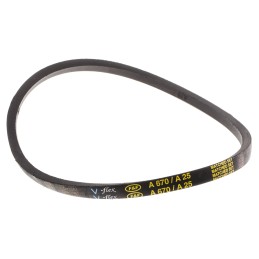 1 pcs - RS PRO Drive Belt, belt section A, 630mm Length