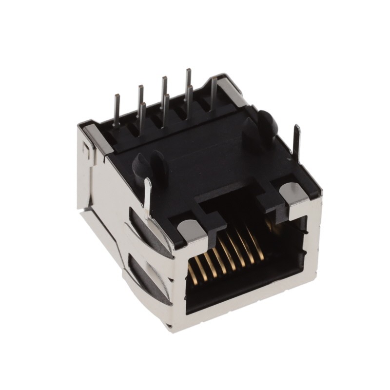 1 pcs : 0432028819 - CONN MOD JACK 8P8C R/A SHIELDED