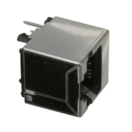 1 pcs : SS71800-027F - CONN MOD JACK 8P8C VERT SHIELDED