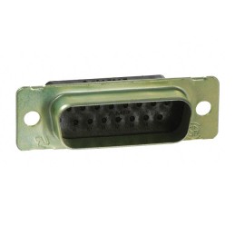 1 pcs : 205206-9 - CONN D-SUB HOUSING PLUG 15POS