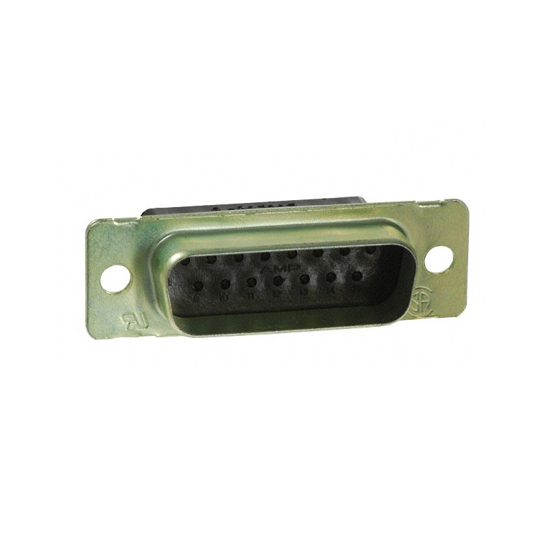 1 pcs : 205206-9 - CONN D-SUB HOUSING PLUG 15POS