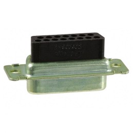 1 pcs : 205206-9 - CONN D-SUB HOUSING PLUG 15POS