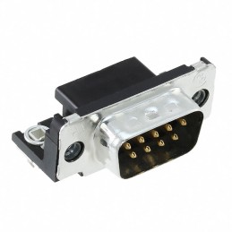 1 pcs : 6-747840-9 - CONN D-SUB PLUG 9POS R/A SLDR
