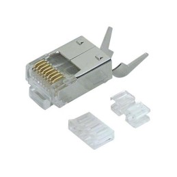 1 pcs : TDS8PC6 - PLUGRJ45 CAT6 SHLD W/SR