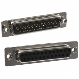 1 pcs : 171-025-203L011 - CONN D-SUB RCPT 25POS PNL MNT