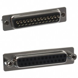 1 pcs : 171-025-203L031 - CONN D-SUB RCPT 25POS PNL MNT