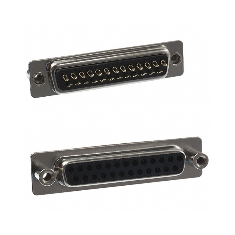 1 pcs : 171-025-203L031 - CONN D-SUB RCPT 25POS PNL MNT