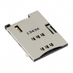 1 pcs : 0475532001 - CONN SIM CARD PUSH-PUSH R/A SMD