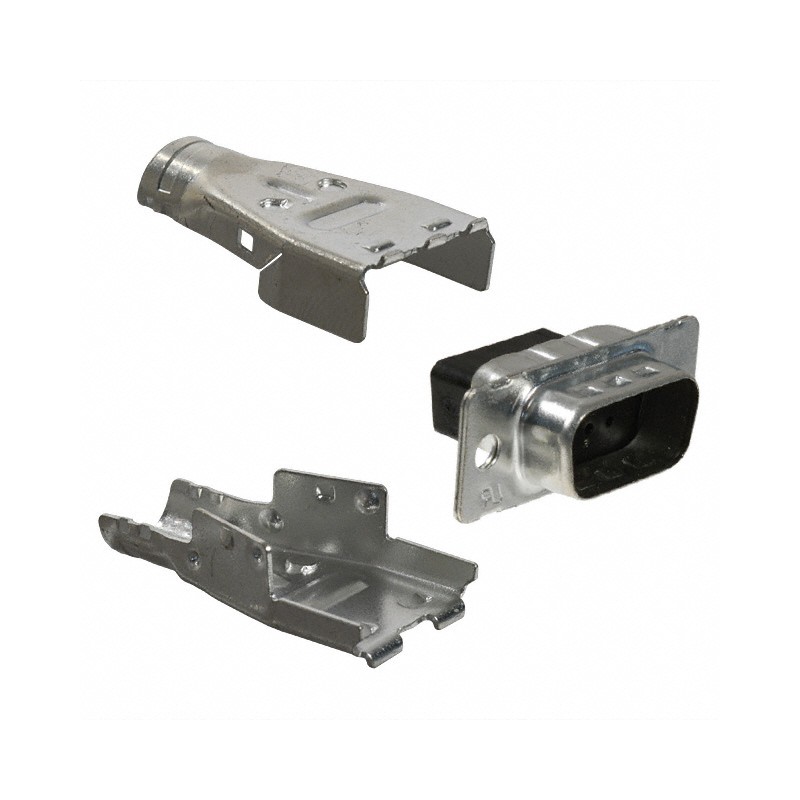 1 pcs : 1658645-1 - CONN D-SUB HOUSING PLUG 9POS