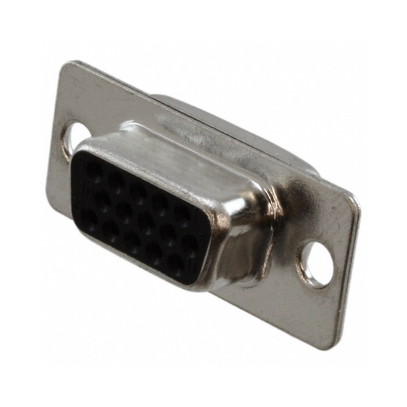 1 pcs : 09561004704 - CONN D-SUB HD RCPT 15P SLDR CUP