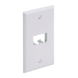 1 pcs : CFP4BL - FACEPLATE, 4 PORT, CLASSIC, BLAC