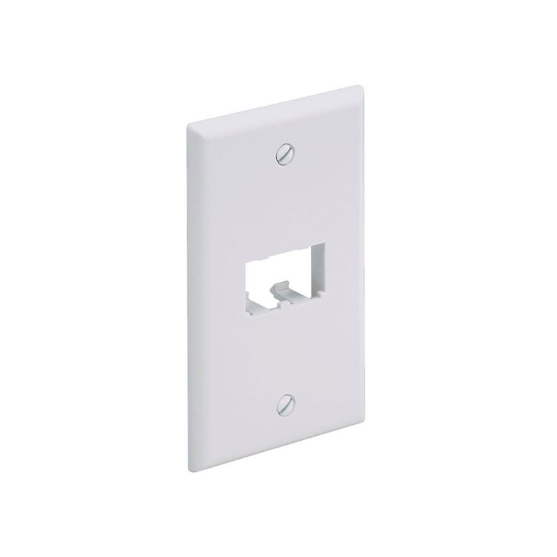 1 pcs : CFP4BL - FACEPLATE, 4 PORT, CLASSIC, BLAC