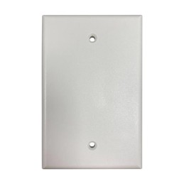 1 pcs : N042AB-000-IVM - SAFE-IT BLANK WALL PLATE, ANTIBA