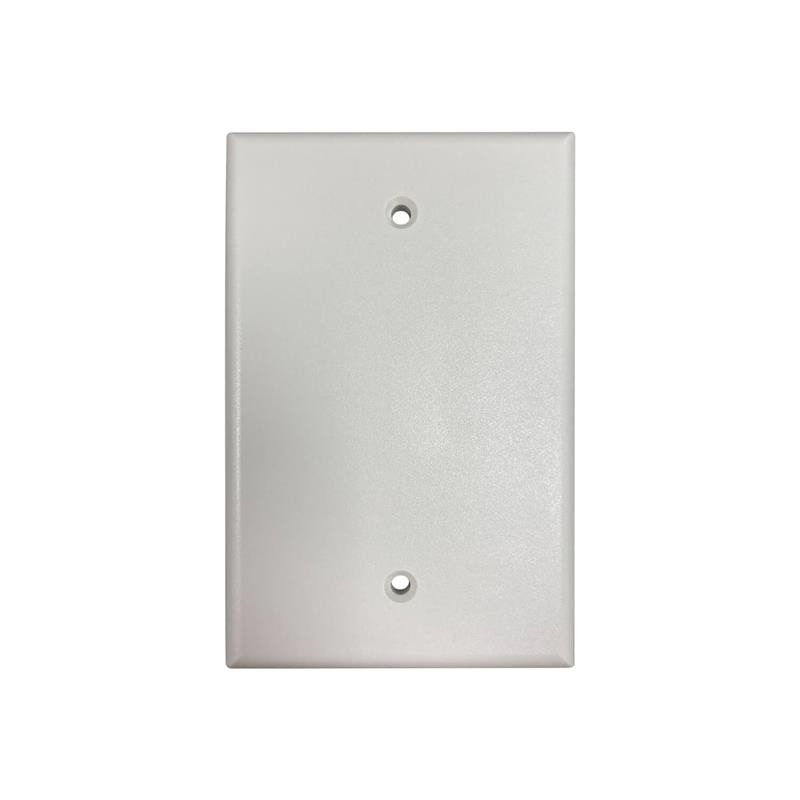 1 pcs : N042AB-000-IVM - SAFE-IT BLANK WALL PLATE, ANTIBA