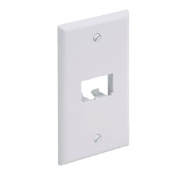 1 pcs : CFP2BL - FACEPLATE, 2 PORT, CLASSIC, BLAC