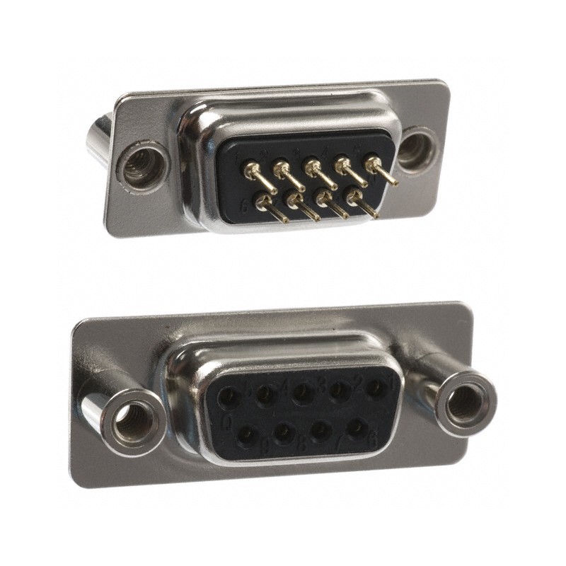 1 pcs : 171-009-213R031 - CONN D-SUB RCPT 9P PNL MNT SLDR