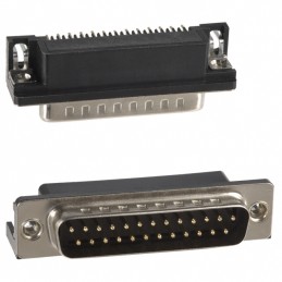 1 pcs : 182-025-113R531 - CONN D-SUB PLUG 25POS R/A SLDR