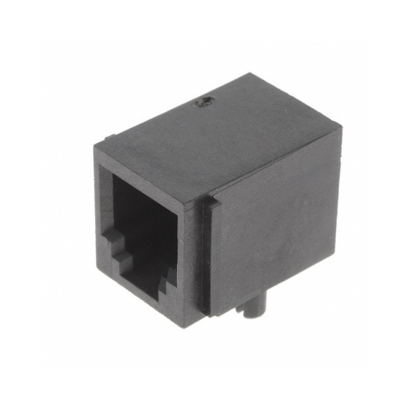 1 pcs : SS63600-005F - CONN MOD JACK 6P6C R/A UNSHLD