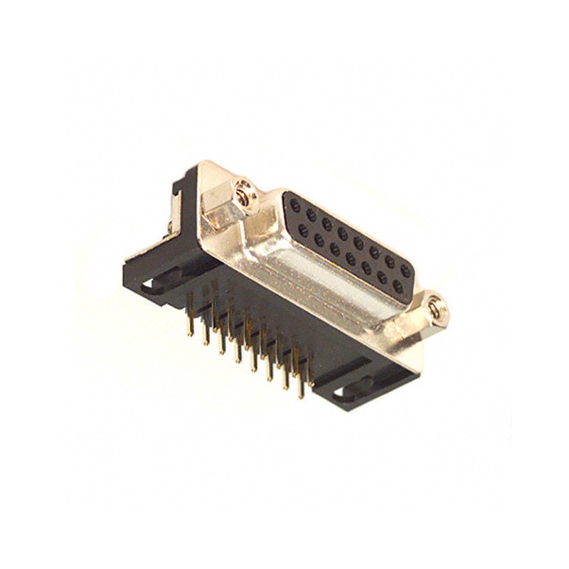 1 pcs : 182-015-213R181 - CONN D-SUB RCPT 15POS R/A SLDR