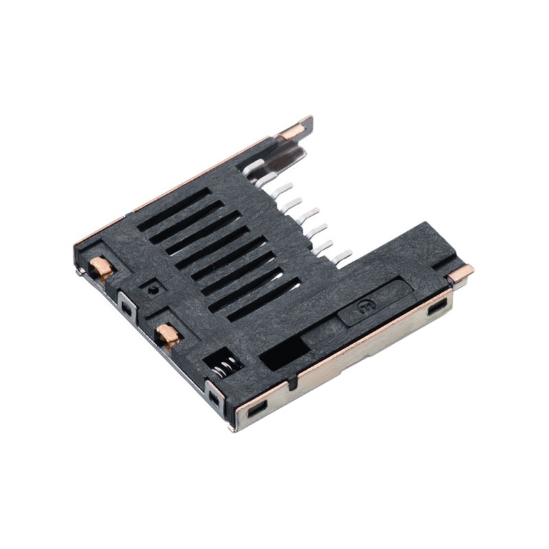 1 pcs : 693071010811 - CONN MICRO SD CARD PUSH-PUSH R/A