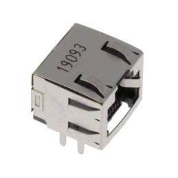 1 pcs : 1955491-1 - CONN MOD JACK 8P8C R/A SHLD