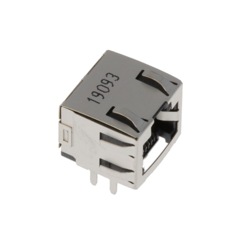 1 pcs : 1955491-1 - CONN MOD JACK 8P8C R/A SHLD