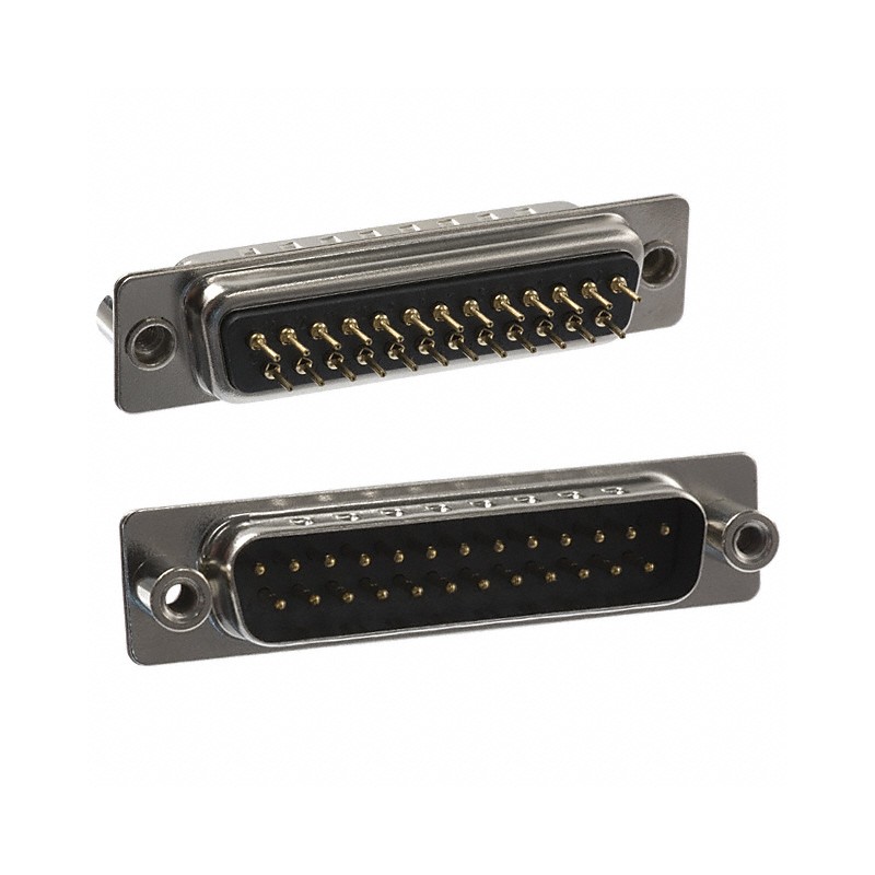1 pcs : 171-025-113R031 - CONN D-SUB PLUG 25P PNL MNT SLDR
