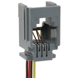 1 pcs : TM1RV-623P64-35S-150M - CONN MOD JACK 6P4C UNSHIELDED