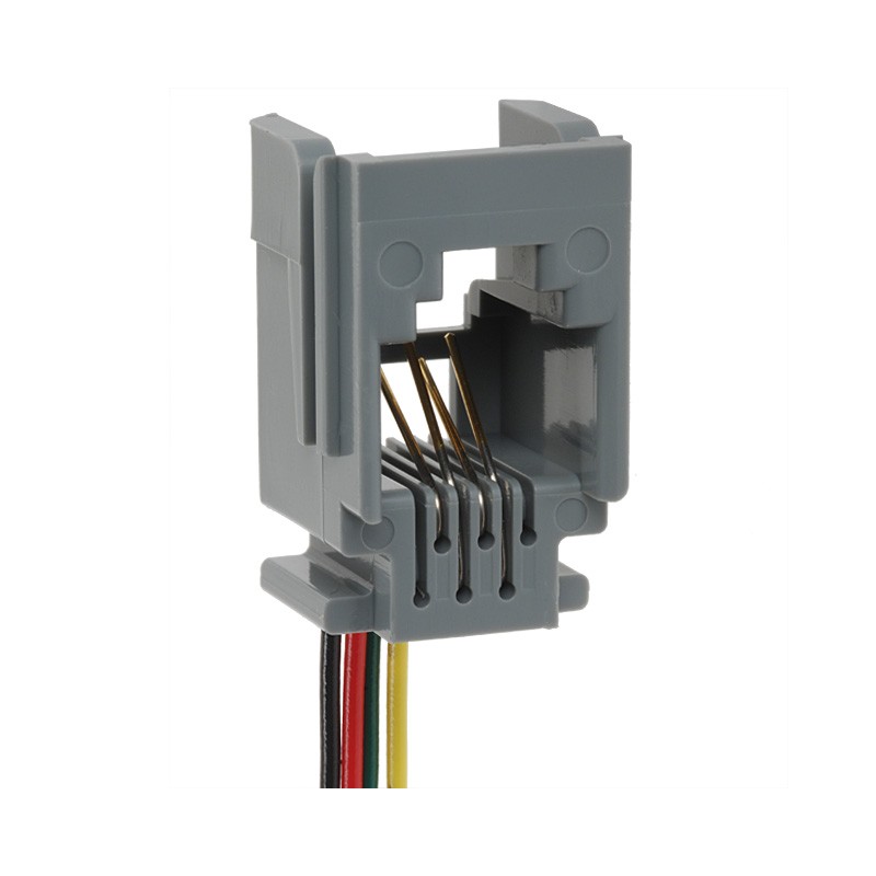 1 pcs : TM1RV-623P64-35S-150M - CONN MOD JACK 6P4C UNSHIELDED