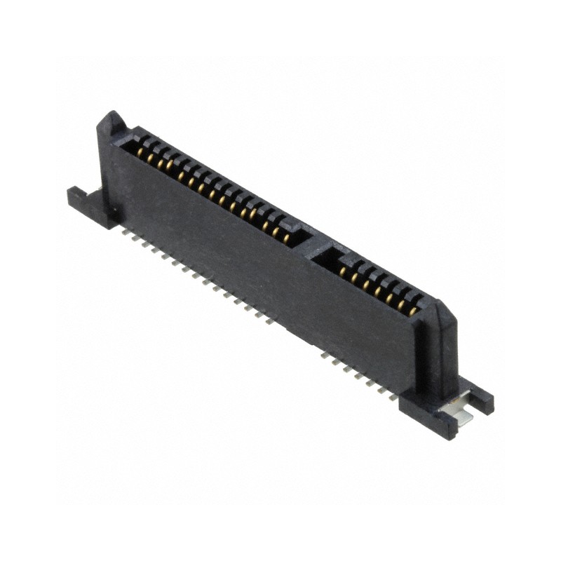 1 pcs : 1735284-2 - CONN SATA RCPT 22POS SLD SMD