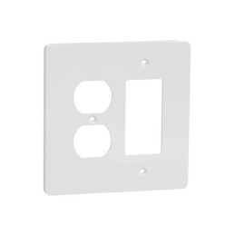 1 pcs : SQWS802452WH - 2 G MID+ 1 DUPLEX 1 DECO WP WH