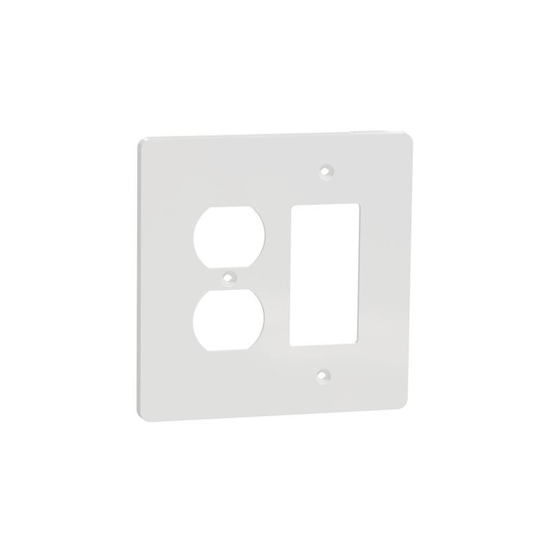 1 pcs : SQWS802452WH - 2 G MID+ 1 DUPLEX 1 DECO WP WH