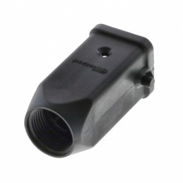 1 pcs : 0936010681 - 3A STD NYL HOOD 2PGS T/E M20 BK