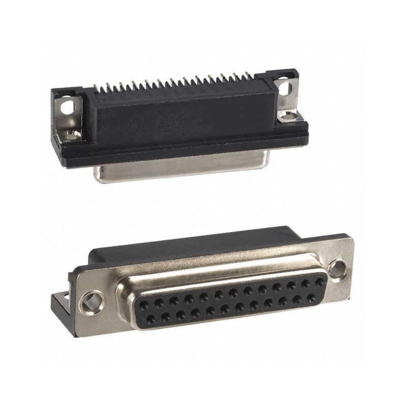 1 pcs : 182-025-213R161 - CONN D-SUB RCPT 25POS R/A SLDR