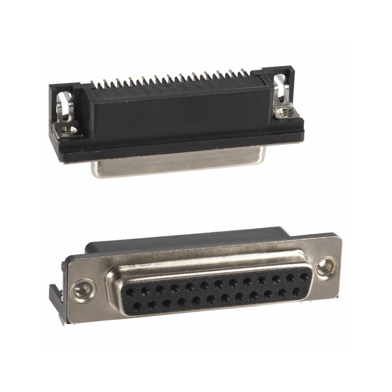 1 pcs : 182-025-213R531 - CONN D-SUB RCPT 25POS R/A SLDR