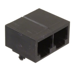 1 pcs : 0432236101 - CONN MOD JACK 6P6C R/A UNSHLD