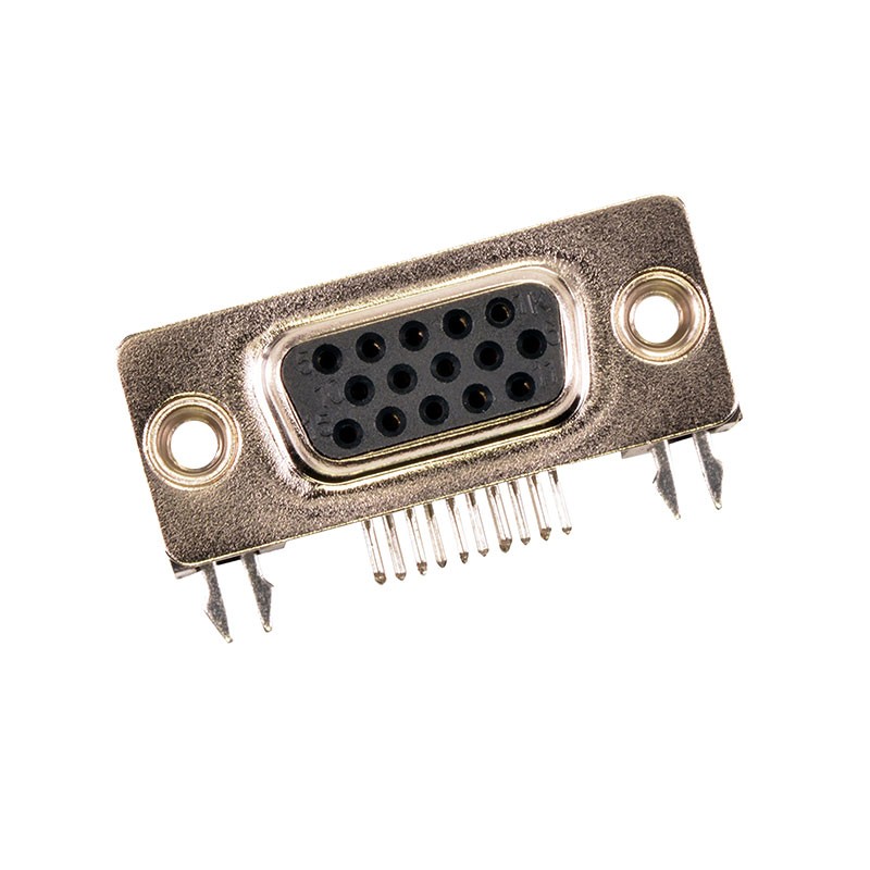 1 pcs : 1731130133 - FCT HD DSUB RA PC RCPT 15 PN W/C