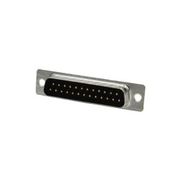 1 pcs : MHDM25SP - 25 WAY D-SUB CONNECTOR MALE SOLD
