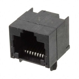 1 pcs : 1-406525-2 - CONN MOD JACK 8P8C R/A UNSHLD