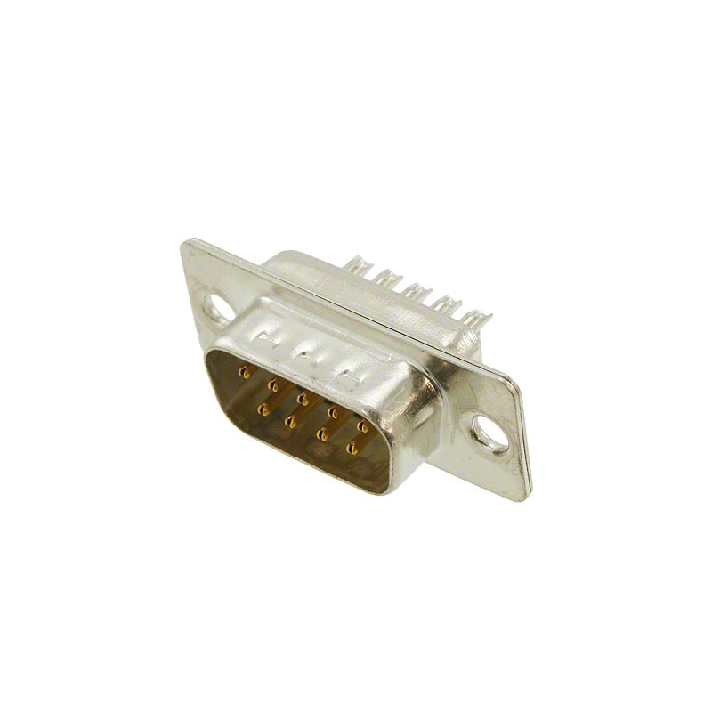 1 pcs : 4-1393483-7 - CONN D-SUB PLUG 9POS SLDR CUP