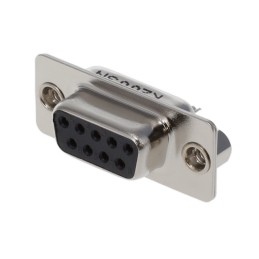 1 pcs : K85X-EA-9S-K - CONN D-SUB RCPT 9P VERT SLDR CUP