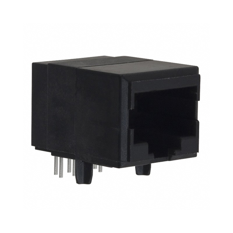 1 pcs : 5557785-1 - CONN MOD JACK 8P8C R/A UNSHLD