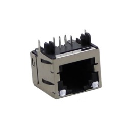 1 pcs : 0438600011 - CONN MOD JACK 6P6C R/A SHIELDED