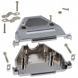 1 pcs : 977-037-020R121 - CONN BACKSHELL 37POS 180DEG SHLD