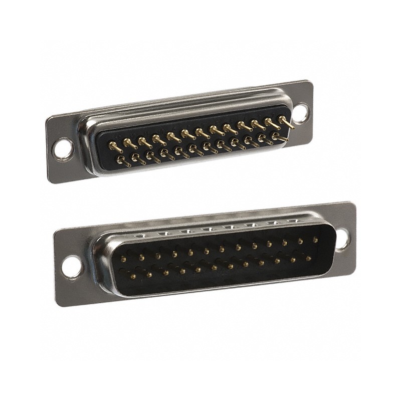 1 pcs : 171-025-113R001 - CONN D-SUB PLUG 25P PNL MNT SLDR