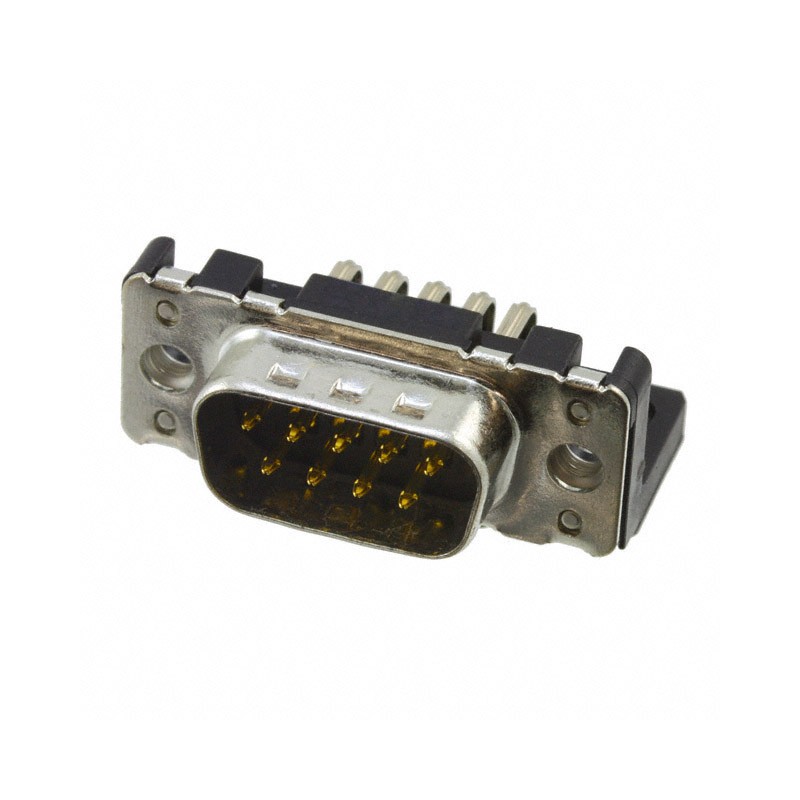 1 pcs : 09651627811 - CONN D-SUB PLUG 9POS R/A SLDR